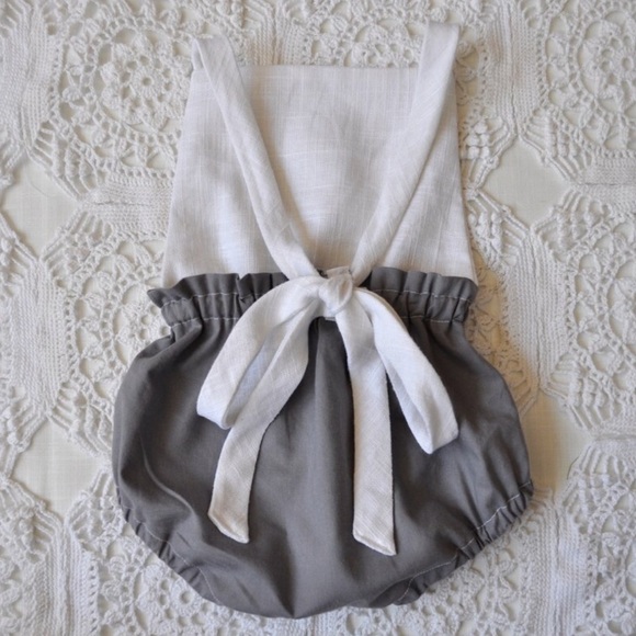 Handmade Baby Romper NWT 💥LOWEST PRICE - Picture 2 of 2